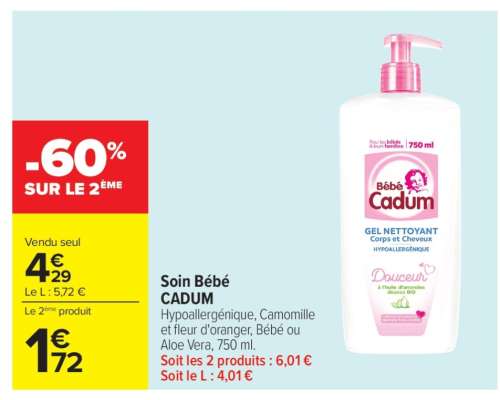 Soin Bébé CADUM