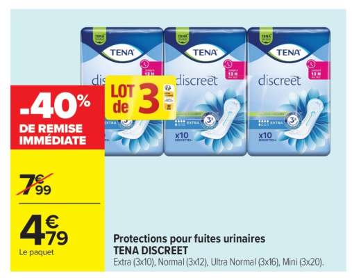TENA DISCREET