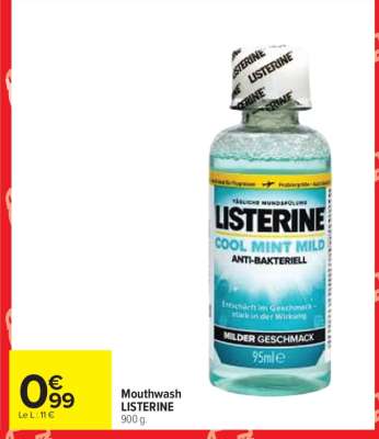 Mouthwash LISTERINE