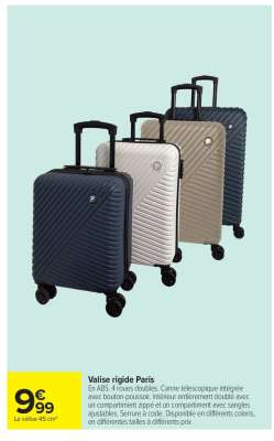 Valise rigide Paris