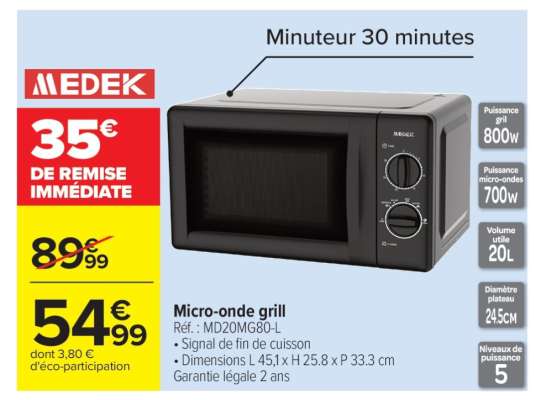 Micro-onde grill