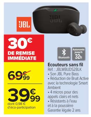 Écouteurs sans fil