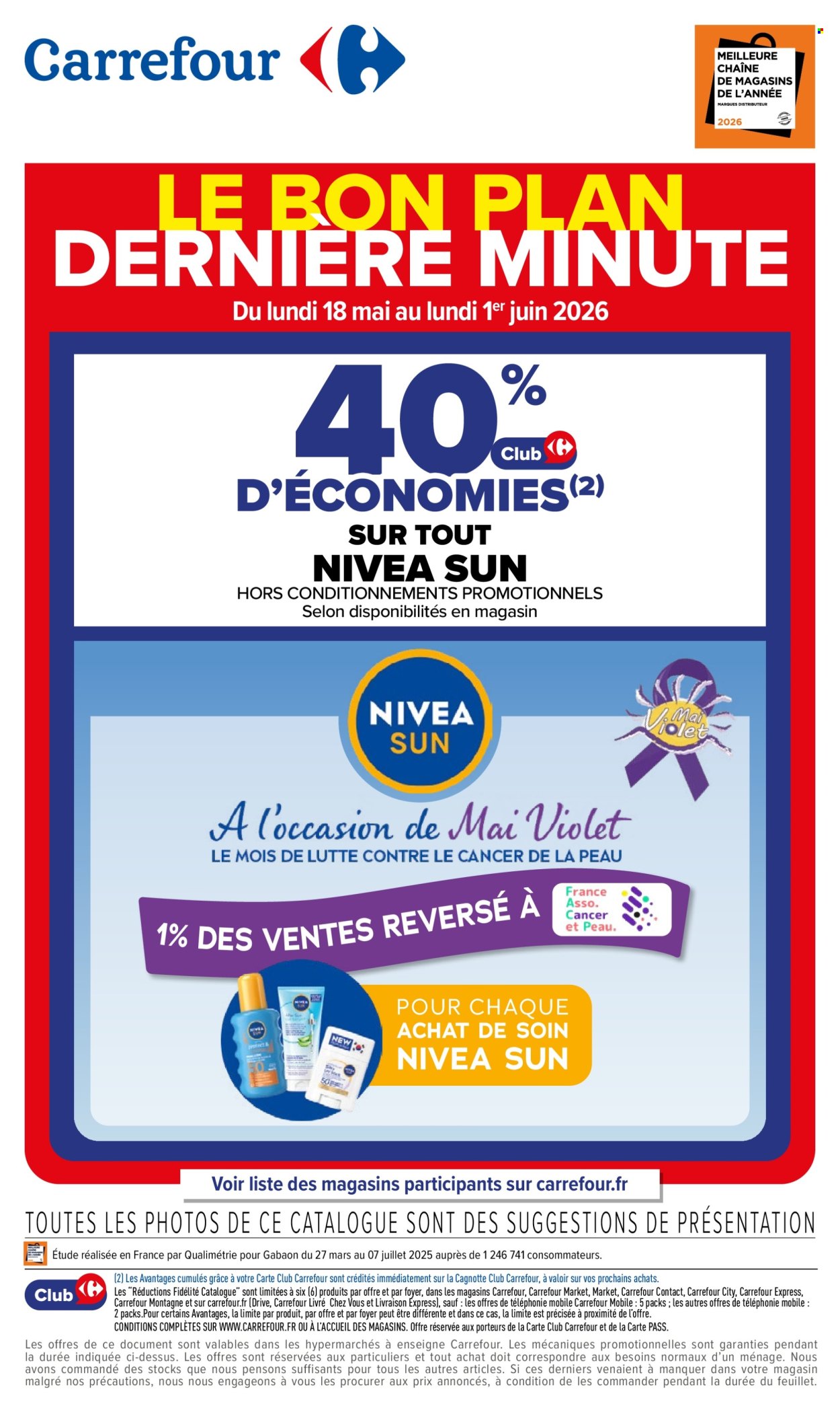 Catalogue Carrefour Hypermarchés - 18/05/2026 - 01/06/2026. Page 1