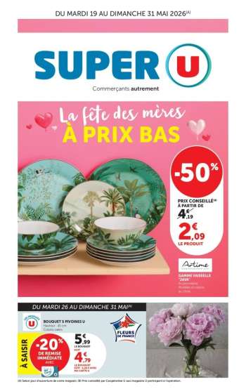 Catalogue SUPER U - 19/05/2026 - 31/05/2026.