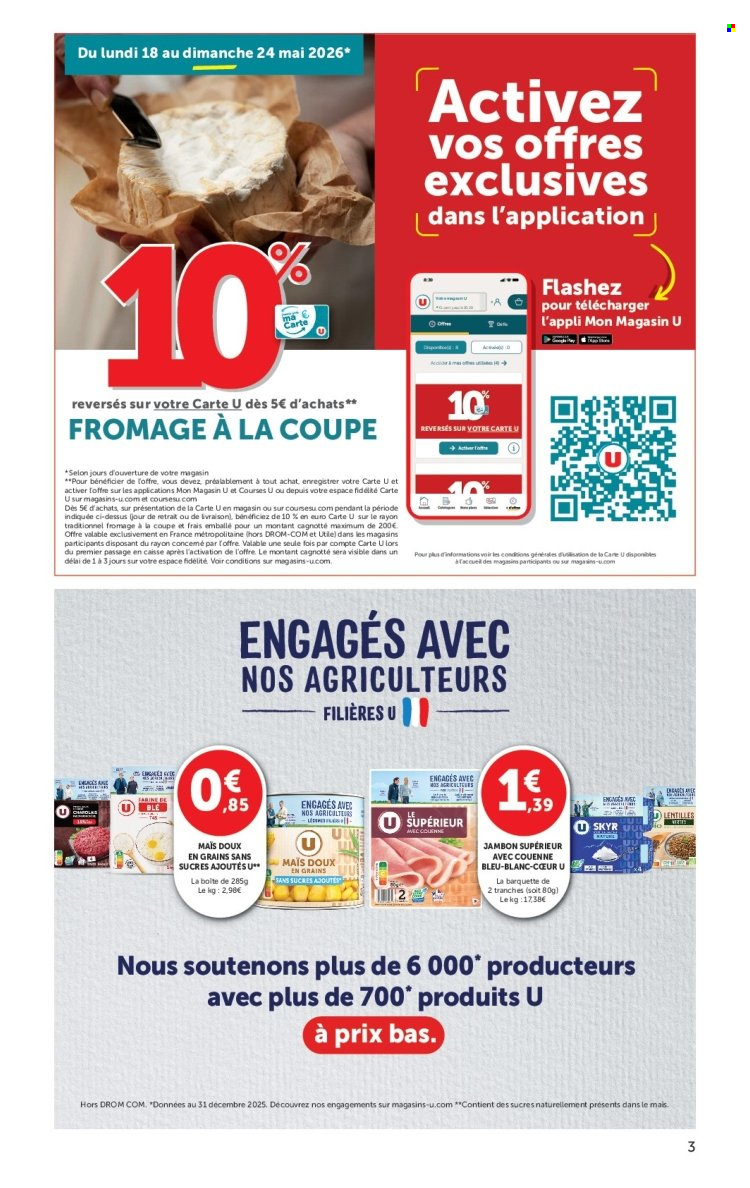 Catalogue SUPER U - 19/05/2026 - 31/05/2026. Page 3