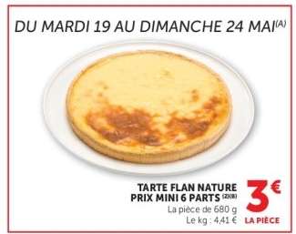 TARTE FLAN NATURE
