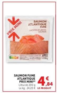 SAUMON FUME ATLANTIQUE