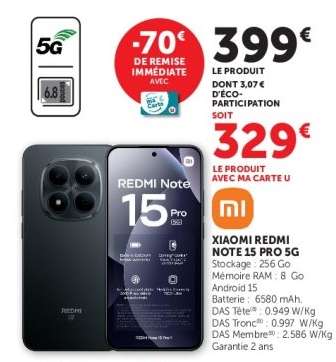 XIAOMI REDMI NOTE 15 PRO 5G