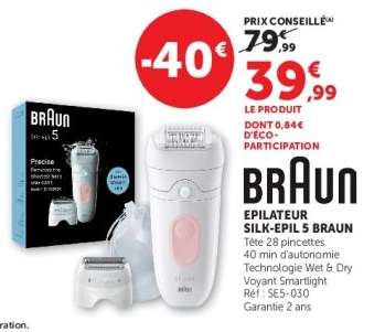 BRAUN EPILATEUR SILK-ÉPIL 5