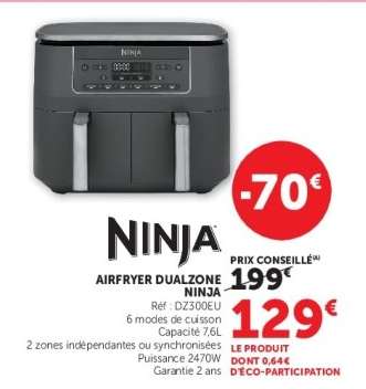 Airfryer DualZone Ninja