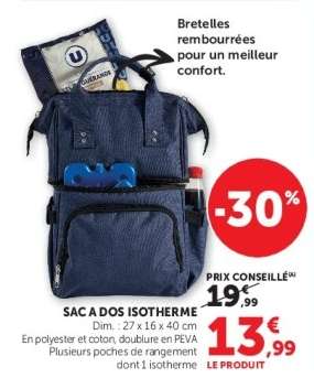 Sac à dos isotherme