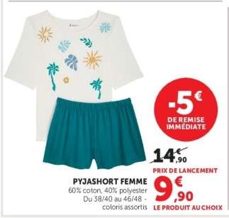 Pyjashort Femme