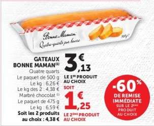 Gateaux Bonne Maman