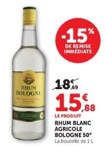 RHUM BLANC AGRICOLE BOLOGNE 50°