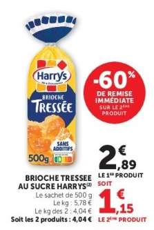 Brioche Tressée au Sucre Harrys