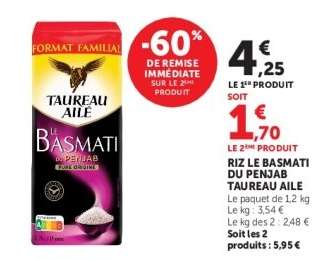 Riz Le Basmati Du Penjab Taureau Ailé