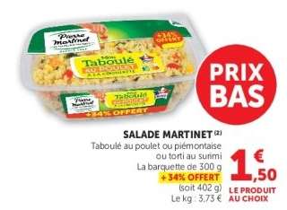 SALADE MARTINET