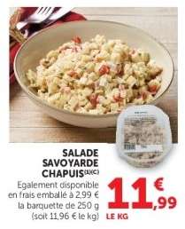 SALADE SAVOYARDE CHAPUIS