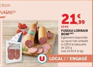FUSEAU LORRAIN "BONI"
