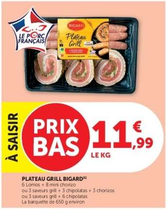 PLATEAU GRILL BIGARD
