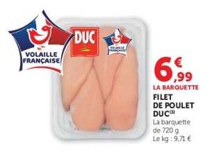 Filet de Poulet DUC