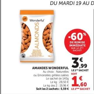 Amandes Wonderful