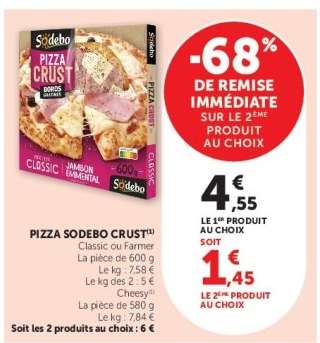 Pizza Sodebo Crust