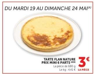 TARTE FLAN NATURE