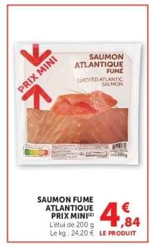 SAUMON FUME ATLANTIQUE