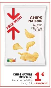 CHIPS NATURE PRIX MINI