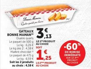 Gateaux Bonne Maman