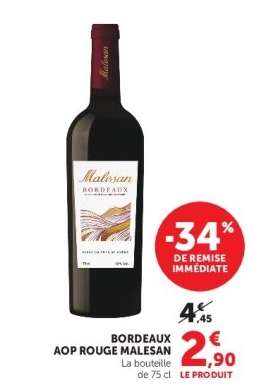 Bordeaux AOP Rouge Malesan