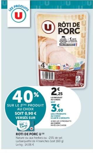 Rôti de Porc U