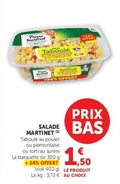 SALADE MARTINET