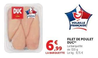 Filet de Poulet DUC