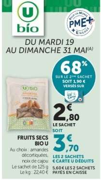 FRUITS SECS BIO U