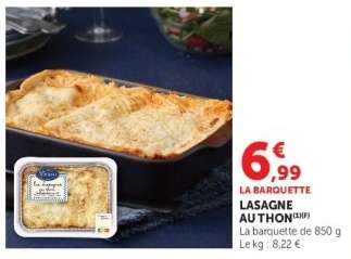 Lasagne au Thon