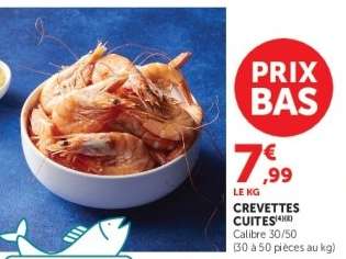 CREVETTES CUITES
