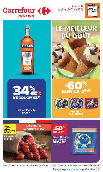 Catalogue Carrefour Market - 19/05/2026 - 31/05/2026.