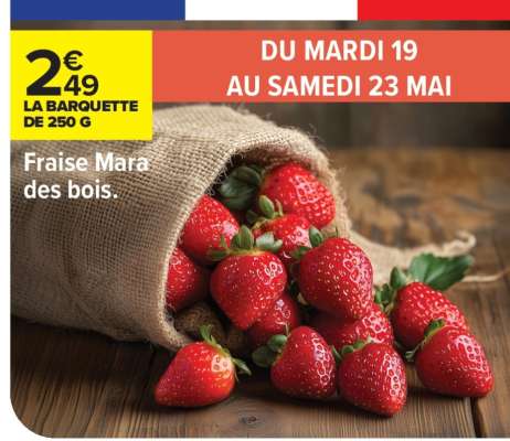 Fraise Mara des bois