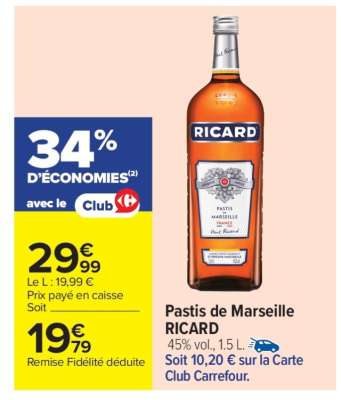 Pastis de Marseille 'Ricard'
