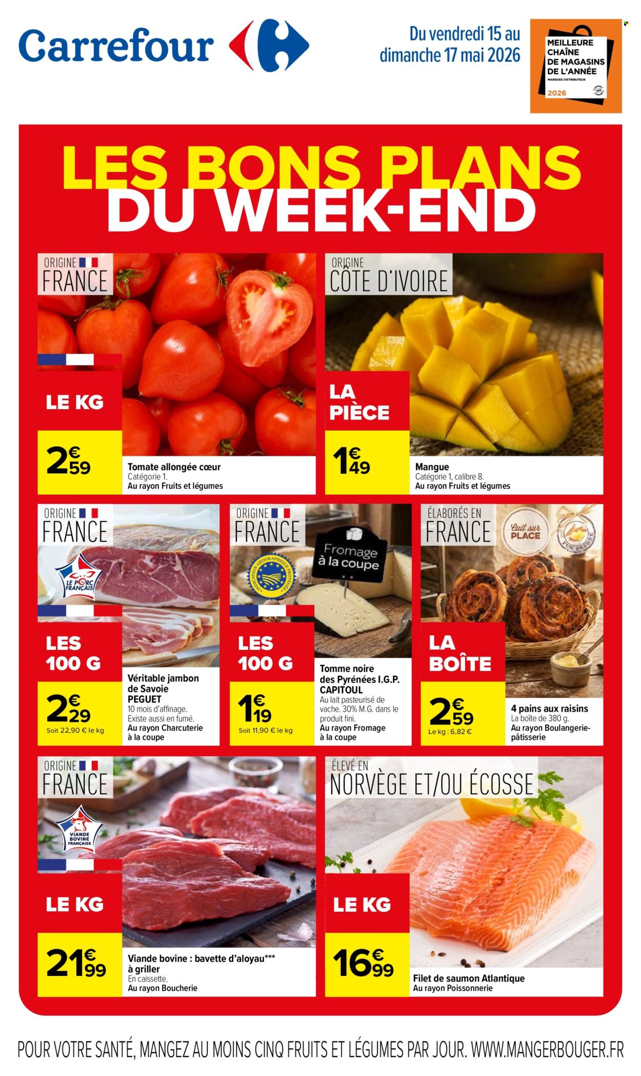 Catalogue Carrefour Hypermarchés - 15/05/2026 - 17/05/2026. Page 1