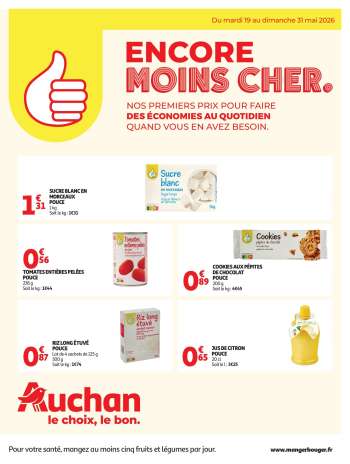 Catalogue Auchan - 19/05/2026 - 31/05/2026.
