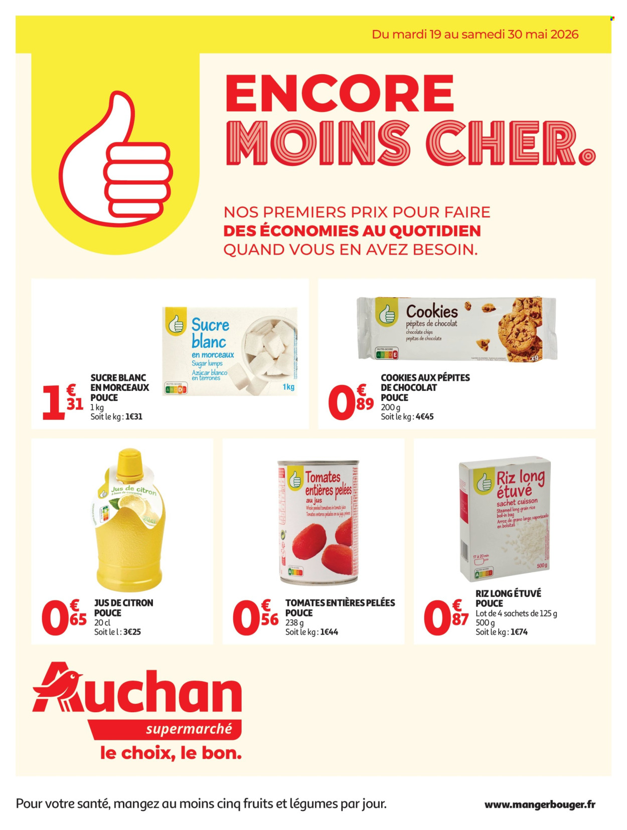 Catalogue Auchan - 19/05/2026 - 30/05/2026. Page 1