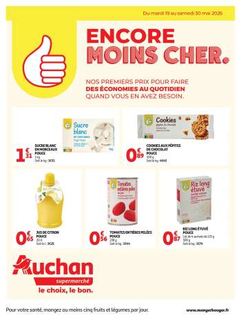 Catalogue Auchan - 19/05/2026 - 30/05/2026.