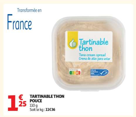 TARTINABLE THON POUCE