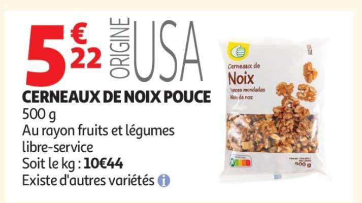 Cerneaux De Noix Pouce