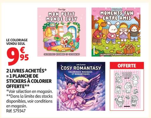 Le coloriage vendu seul