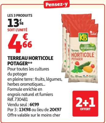 Terreau Horticole Potager