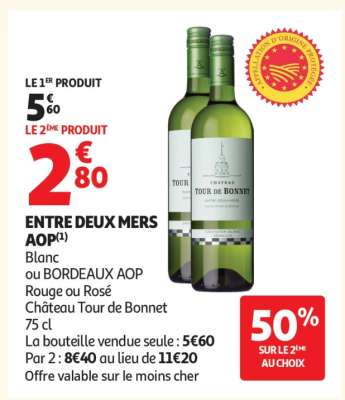 Entre Deux Mers Aop